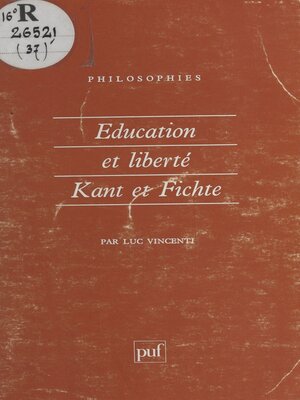 cover image of Éducation et liberté